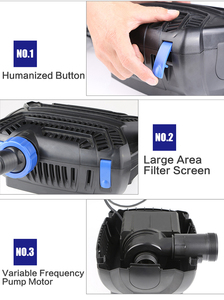 Pompa dell'acqua del serbatoio di pesce serie CTF di alta qualità accessori per acquari pompa di variazione di frequenza piccola capacità per acquario - Product Image 4