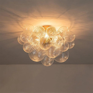 Plafonnier rustique en fer forgé de style campagnard américain, créatif, multi-lumières, ampoules halogènes, pour <span class=keywords><strong>salon</strong></span>, salle à manger, bar - Product Image 2