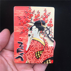 Nhật Bản Sakura cô gái du lịch quà tặng nhựa Tokyo Anime du lịch Sumo Hokkaido mèo Kyoto Dog Mount fuji nhật bản lưu niệm tủ lạnh nam châm - Product Image 3