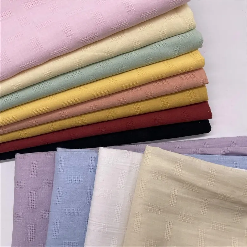 High quality material sofa 100% cotton jacquard grid china textiles fabric for furniture textile