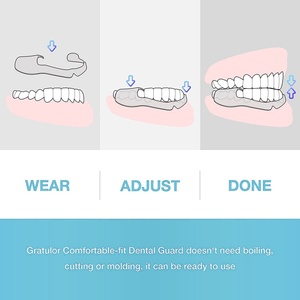 Protector Bucal de Silicona para Dormir, Protector Dental para Bruxismo, Ayuda para Dormir, Dispositivo Anti Ronquidos - Product Image 6