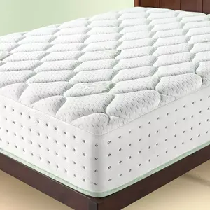 Materasso a molle insacchettate singolo materassi in Memory Foam in Gel a molle pneumatiche supporto per mobili per camera da letto letto medio rigido, altezza 18 cm