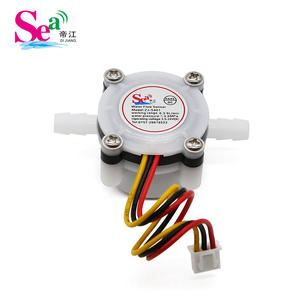 Medidor de Flujo de Agua de Efecto Hall Miniatura S401 de Conexión Rápida con Diámetro Exterior de 7 mm para Dispensadores de Agua y Cafeteras - Product Image 1