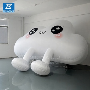 Gonflable Expression Nuage Poupée Dessin Animé Nuage Décoration Ballon Bulle Nuage Gonflable Sculpture Gonflable Art Décoration - Product Image 2