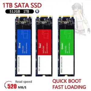 128GB 240GB 250GB 256GB 480GB 500GB 512GB 960GB 1TB 2TB M2 M.2 2280 2242 SATA 3 SSD Solid State Hard Disk Hard Drives