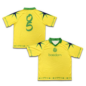 OEM Street Trend Chemise de football personnalisé de haute qualité Chemise polo vintage pour homme - Product Image 1