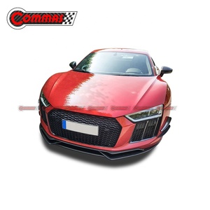 Lèvre avant de style Capristo de pare-chocs avant en Fiber de carbone de haute qualité pour <span class=keywords><strong>Audi</strong></span> R8 2016-2024 - Product Image 3