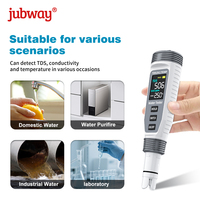 Testeur d'eau numérique rechargeable 3-en-1 TDS/EC/Température avec chargement Type-C, personnalisable OEM, en matériau ABS