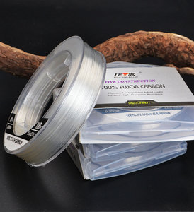 NOUVEAU Matériel de pêche en fluorocarbone OEM de <span class=keywords><strong>100</strong></span> mètres, <span class=keywords><strong>fil</strong></span> de pêche en fibre de carbone à coulée rapide, accessoires de pêche en plein air - Product Image 6