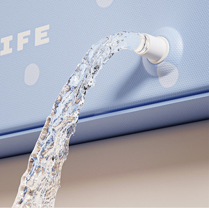 <span class=keywords><strong>Vasca</strong></span> da Bagno e <span class=keywords><strong>Doccia</strong></span> Pieghevole Grande Capacità in PVC, Portatile con Accessori Inclusi - OFFERTA SPECIALE - Product Image 5