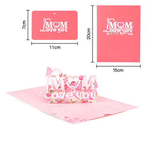 Display creativo tridimensionale per la festa della mamma per inviare la carta regalo <span class=keywords><strong>alla</strong></span> <span class=keywords><strong>madre</strong></span> stile <span class=keywords><strong>lettera</strong></span> <span class=keywords><strong>madre</strong></span> - Product Image 2
