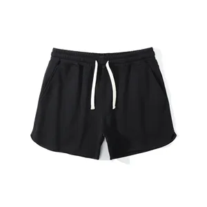 French Terry Shorts OEM Mens Gym Sports Cotton Shorts Comfortable French Terry Athletic Jogger Shorts For Men Sweat Custom Shorts Men