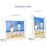 Porte-photos mural transparent A3 A4 A5, cadre en plexiglas transparent, cadre photo en acrylique
