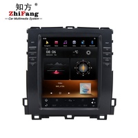 10.4 pouces voiture DVD GPS Android 13 unité principale Navigation stéréo 4G LTE pour Toyota Prado120 2002-2009 GX470 10.4 pouces