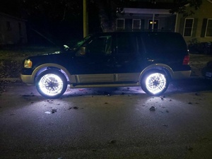 <strong>17</strong>-<strong>Inch</strong> Brightest Dual Row Flow IP68 Wheel Ring Lights Double LED Pure White <strong>Rims</strong> New Condition Car Light Accessories - Product Image 5