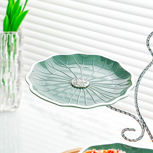 IStapromo Gifts 3 Layers Party <b>Tray</b> for Cupcakes Fruit Desserts & Candies for Valentine's Day Buffet & <b>Snack</b> Display Plate Stand - Product Image 5