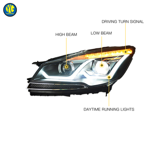 YU GUANG para <span class=keywords><strong>Ford</strong></span> Kuga <span class=keywords><strong>MK2</strong></span> 2013 2015 2016 Actualización de faro LED Plug-and-Play luz delantera faro accesorios de coche lente LED DRL - Product Image 5