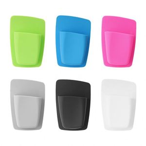 Silicone Multipurpose <b>Storage</b> Organizer with Suction Cup, Self-Adhesive Bathroom <b>Shelf</b>, Toothbrush & Accessory Holder - Product Image 1
