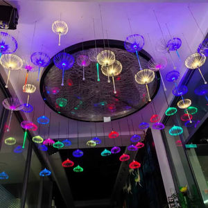 Adorno de Diente de León de Fibra Óptica LED para Interiores/Exteriores, IP65, Color Personalizado, Regulable, Decoración para Fiestas de Navidad, Eventos, Cumpleaños - Product Image 1