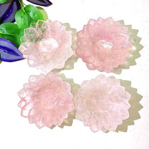 <span class=keywords><strong>Bol</strong></span> en <span class=keywords><strong>cristal</strong></span> <span class=keywords><strong>de</strong></span> Lotus en <span class=keywords><strong>cristal</strong></span>, fait à la main, accessoire <span class=keywords><strong>de</strong></span> conception naturelle, pour bricolage - Product Image 1