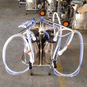 Machine à traire mobile de pompe à vide de productivité élevée Machine à traire portative de chèvre de vache de ferme laitière à <span class=keywords><strong>vendre</strong></span> - Product Image 4
