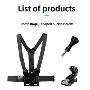 Correa de Pecho con Acabado Satinado y Base Fija para Trípode, Compatible con <span class=keywords><strong>GoPro</strong></span> Hero 13 12 11 10 9 <span class=keywords><strong>8</strong></span> DJI Action <span class=keywords><strong>Pro</strong></span> 5 4 3, Venta al Por Mayor - Product Image 6