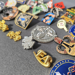 Broche de fabricante, pin de seguridad metálico para ropa, insignia de solapa personalizada, pin de esmalte para sombrero. - Product Image 2