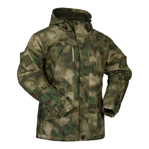 Manteau d'hiver G101 en tissu multicouche thermique à fermeture éclair, camouflage extérieur FG, style russe Gorka, personnalisé - Product Image 2