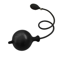 Vente en gros de plug anal gonflable en silicone pour hommes - Jouets de dilatation anale surdimensionnés, étanches IPX5, masturbation