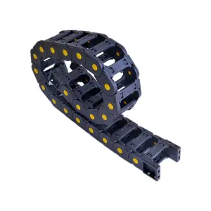 18*25 size wire cable drag chain plastic cable drag chains flexible plastic trachea protect towing chain