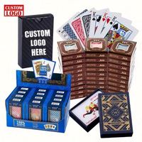 Cartes à jouer personnalisées, écologiques, résistantes aux UV, imprimées des deux côtés, pour usage familial, durables, lavables, cartes de poker personnalisées