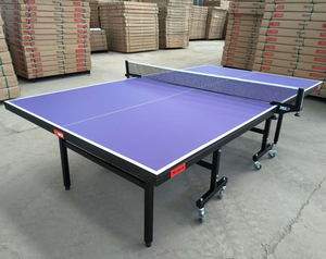 Table de ping-pong de haute qualité fabriquée par Konford Factory, vente en gros, table de tennis de table personnalisée 30/40/50, table de ping-pong avec pieds à roulettes - Product Image 6