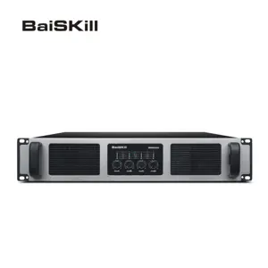 BK-S6800 High Quality Class H Amplifiers Professional 4 Channel Amplifier For Stage Performance