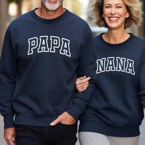 <span class=keywords><strong>Sweat</strong></span>-shirt <span class=keywords><strong>personnalisé</strong></span> pour homme avec impression 'Daddy Est' et initiales, respirant pour l'hiver, pull pour <span class=keywords><strong>papa</strong></span>, cadeau pour la fête des pères, brodé - Product Image 6