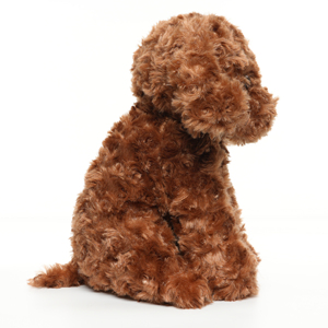 Giocattolo per Cani in Peluche Morbido Marrone all'Ingrosso, Cucciolo Realistico Imbottito per Bambini, Sconti per Grandi Quantità su Richiesta - Product Image 2