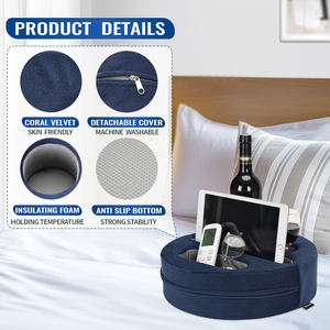 <span class=keywords><strong>Support</strong></span> de tasse en polyester écologique <span class=keywords><strong>pour</strong></span> lit, canapé, voiture, <span class=keywords><strong>camping</strong></span>-<span class=keywords><strong>car</strong></span>, bateau - Porte-gobelet, porte-collation, porte-boisson, porte-télécommande - Product Image 4