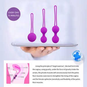 Sexbay - Bolas de Kegel de Silicona para Mujeres, Ejercicios de Fortalecimiento Vaginal, Control de la Vejiga Después del Embarazo - Product Image 2