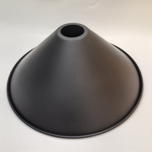 Luz colgante decorativa de Metal de hierro negro DIY de alta calidad, <span class=keywords><strong>cubierta</strong></span> de lámpara de pantalla redonda para uso en interiores, diseño minimalista - Product Image 2
