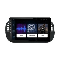 Precio de fábrica 2 Din Car Stereo Audio DVD Player Car Multimedia Player Android Car Radio para FIAT 500 2007-2015