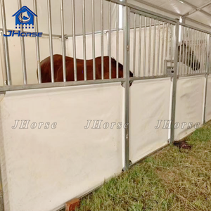 Interne temporäre Stahlrahmen PVC Pferdes tall fronten Pferdes tall Box Tür mit Dach für Schutz - Product Image 2