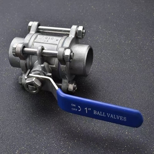 Ôn Châu nhà máy thép không gỉ 304 316 304L 316L cf8m cf8 ASME b16.34 1 "1000wog 3PC của nhãn hiệu bóng van với mông hàn kết thúc - Product Image 3