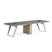 Bureau de luxe contemporain pour salle de conférence de haute qualité Tables de réunion bon marché