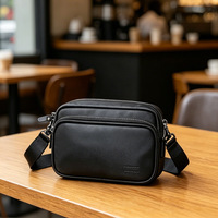 Bolso Bandolera Portátil de Gran Capacidad, Estilo Horizontal, Casual, para Hombre, Venta al Por Mayor de Fábrica, Personalizado y Moderno