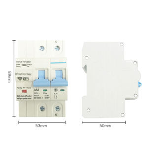 Tuya Wifi télécommande intelligente sans fil monophasé électrique <span class=keywords><strong>disjoncteur</strong></span> d'air sous vide principal réglable 25 <span class=keywords><strong>40</strong></span> 63 <span class=keywords><strong>Amp</strong></span> - Product Image 2