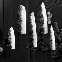 Couteau de Chef fait à la main lame de fabrication matériel bricolage lame en acier inoxydable utilitaire Santoku Kiritsuke Nakiri couteaux lame vierge outil de bricolage