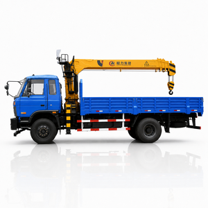 รถบรรทุกสินค้า CLW 4x2 Dongfeng พร้อมเครนบูมแบบยืดหดได้ 5-8 ตัน ควบคุมได้อย่างแม่นยำสำหรับงานก่อสร้างนอกถนนและการขนส่งสินค้า - Product Image 5