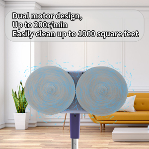2024 mejor precio primera fábrica en China fregadora de suelos electrodomésticos fregona inalámbrica para limpieza multifuncional - Product Image 4