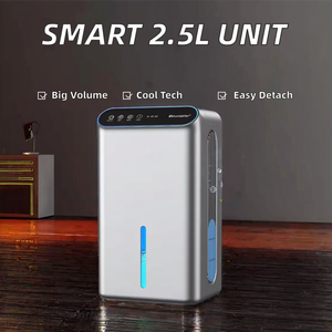 Déshumidificateur intelligent de nouvelle conception, grande capacité de 2,5 L, haute puissance, absorbeur d'humidité, déshumidificateur domestique anti-humidité - Product Image 2