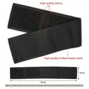 Étui de ceinture ventrale dissimulé, bandoulière abdominale élastique pour arme à feu avec 2 pochettes pour chargeurs - Product Image 5