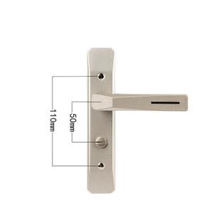 Cerradura de Lengüeta Única Universal Personalizada al por Mayor, Moderna de Aleación de Aluminio, Herraje para Cocina y Baño para Villas, Hoteles y Apartamentos - Product Image 3